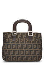 Fendi,  Brown Zucca Canvas Handbag, Brown