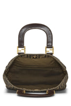 Fendi,  Brown Zucca Canvas Handbag Small, Brown