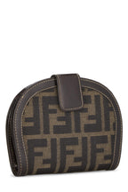 Fendi,  Brown Zucca Canvas Wallet, Brown