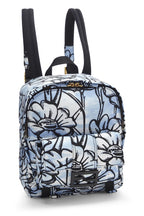Fendi,  Blue & Black Nylon Printed Backpack Small, Multi
