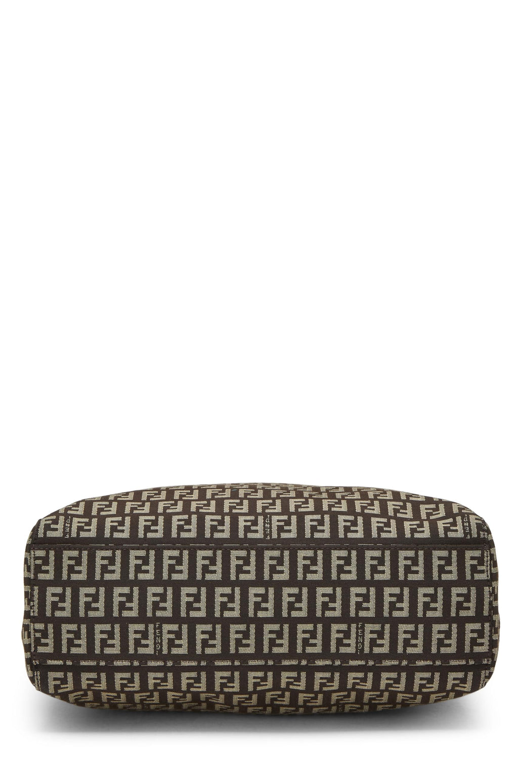 Fendi,  Brown Zucca Canvas Selleria Vertical Tote Small, Brown