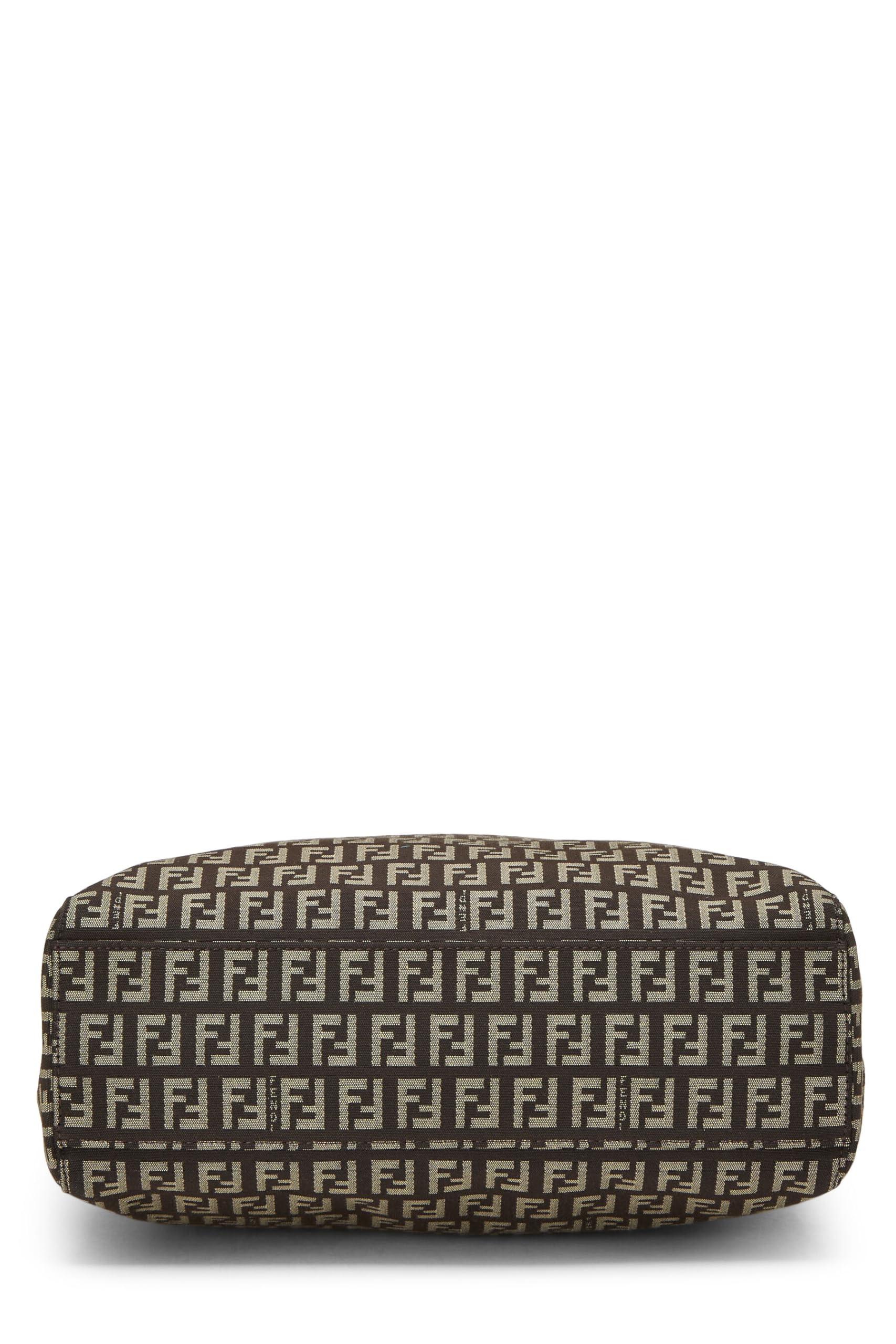 Fendi,  Brown Zucca Canvas Selleria Vertical Tote Small, Brown
