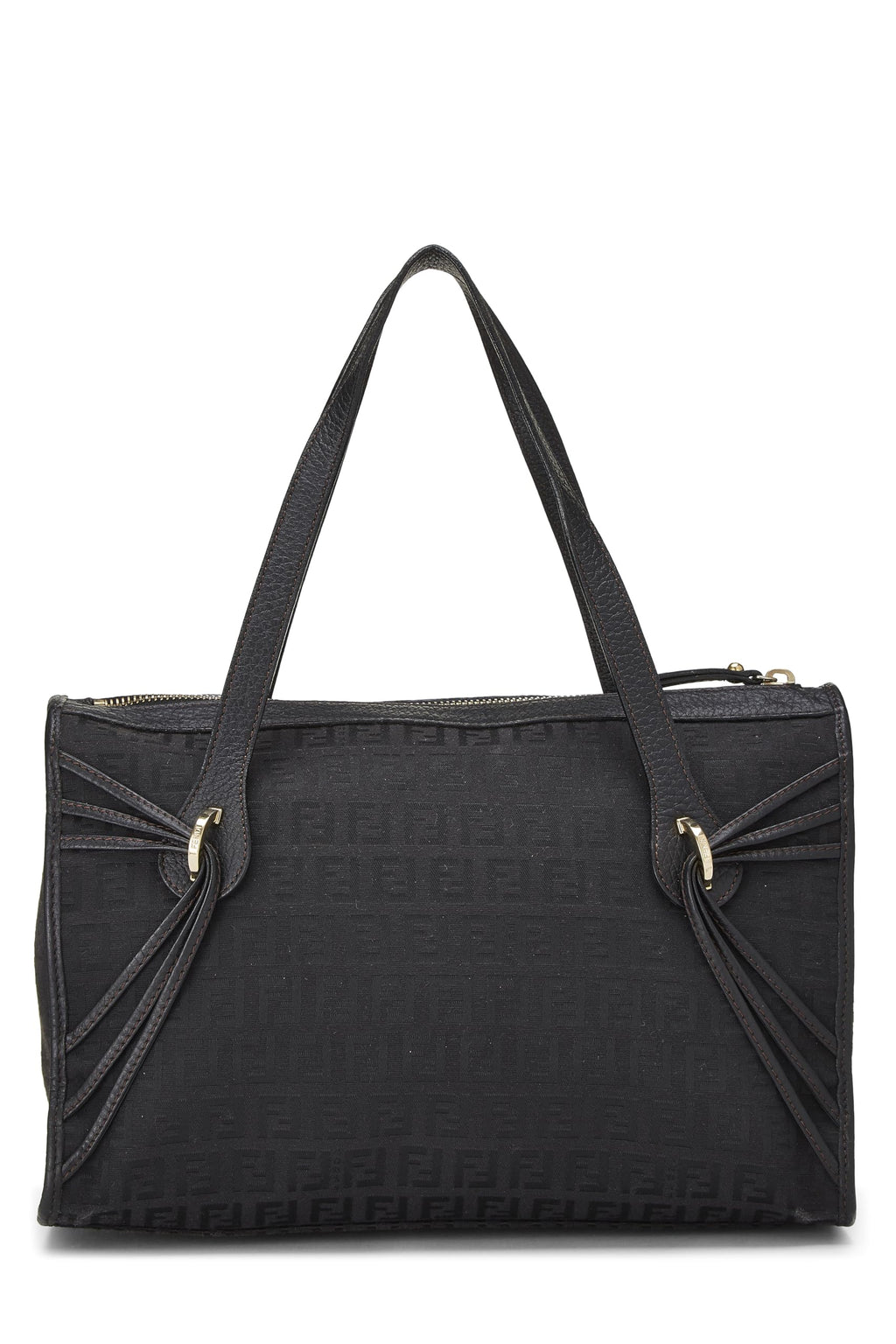 Fendi,  Black Zucchino Tote Small, Black