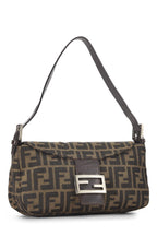 Fendi,  Brown Zucca Canvas Shoulder Bag, Brown
