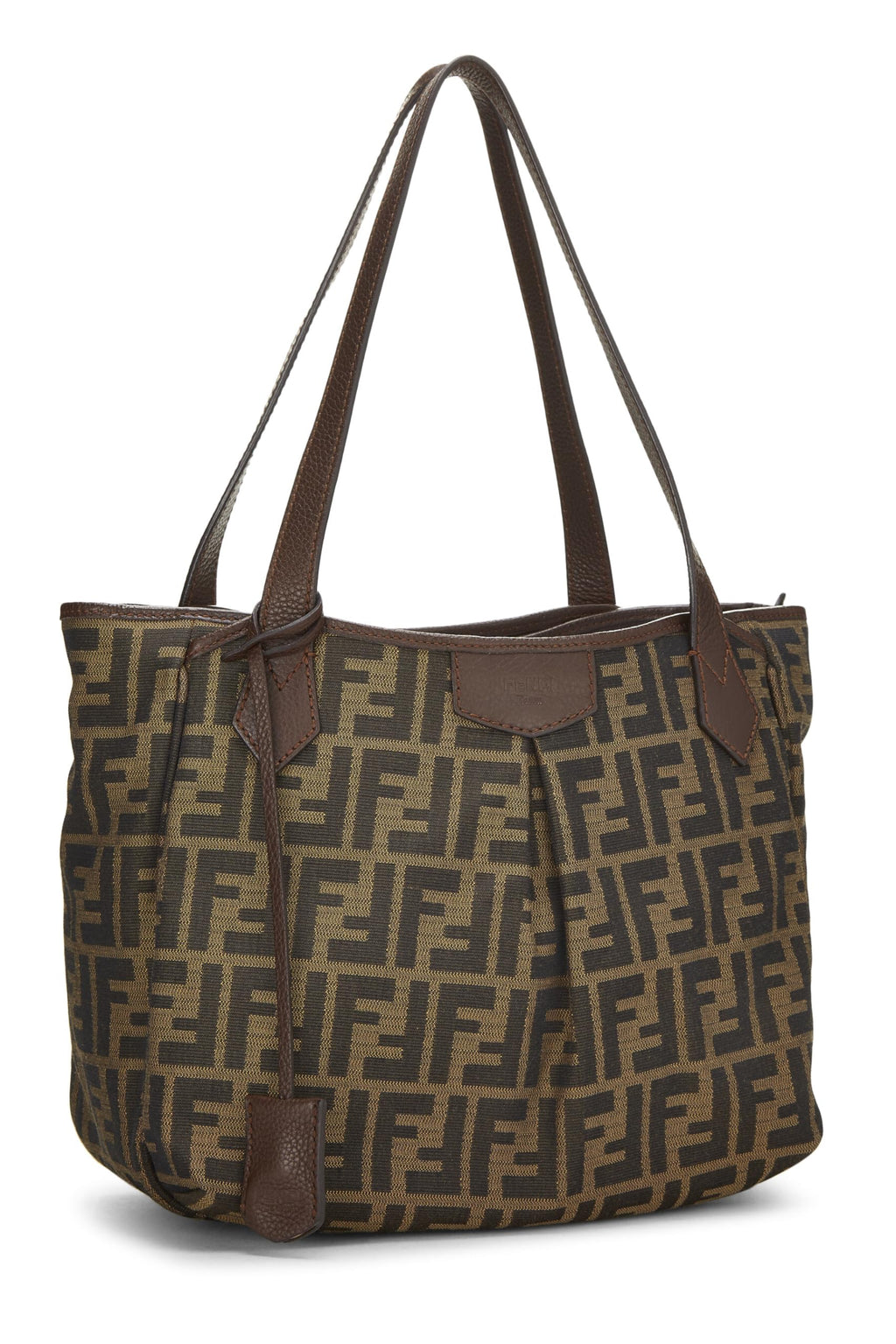 Fendi,  Brown Zucca Canvas Grand Shopping Tote Medium, Brown