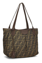 Fendi,  Brown Zucca Canvas Grand Shopping Tote Medium, Brown