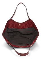 Fendi,  Red Zucca Chef Pocket Tote Small, Red