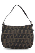 Fendi,  Brown Zucca Canvas Shoulder Bag, Brown