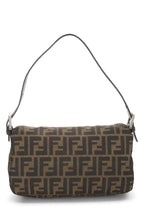 Fendi,  Brown Zucca Canvas Shoulder Bag, Brown