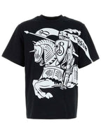 Burberry EKD Print Cotton Short Sleeve T-Shirt Black