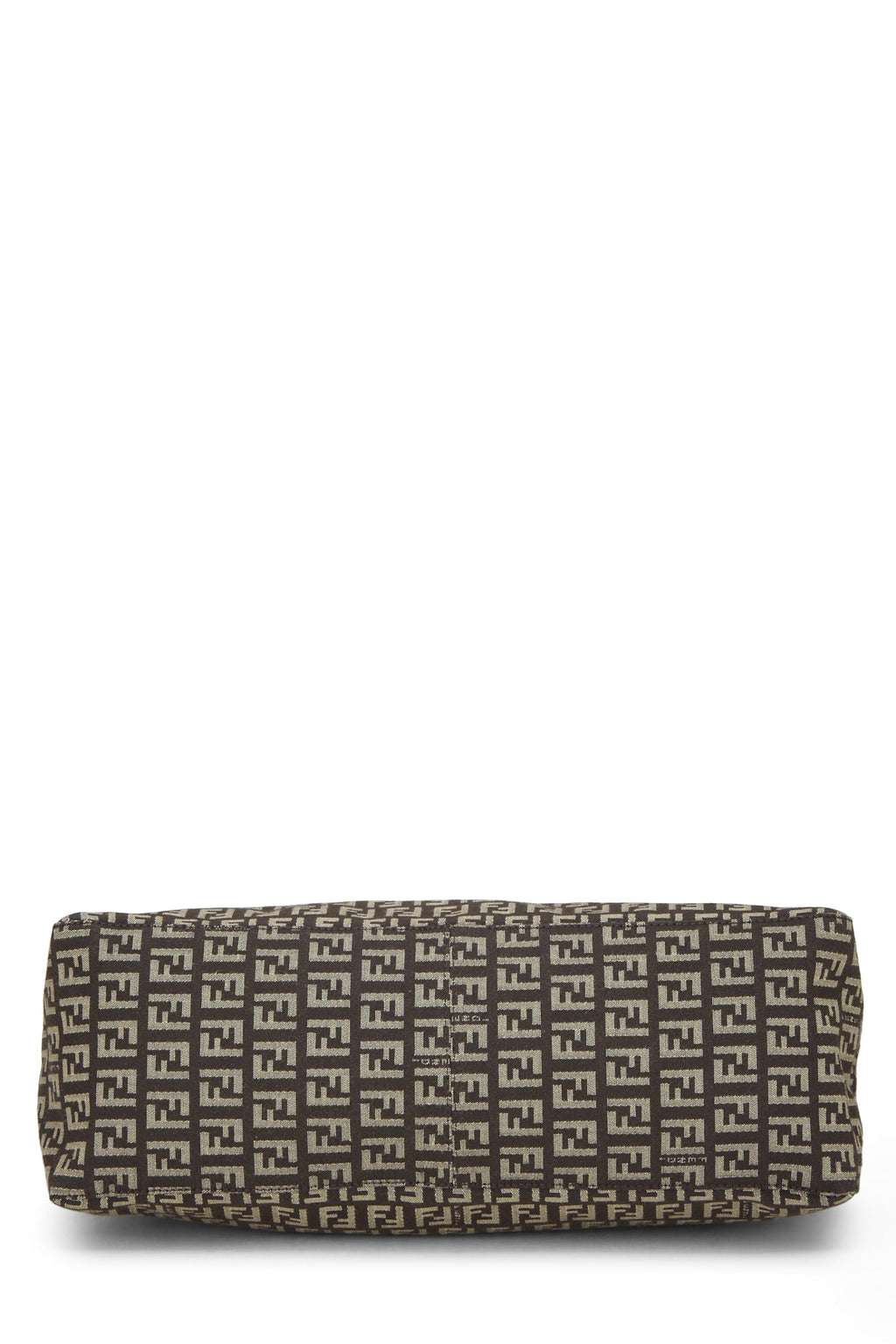 Fendi,  Brown Zucchino Canvas Tote, Brown