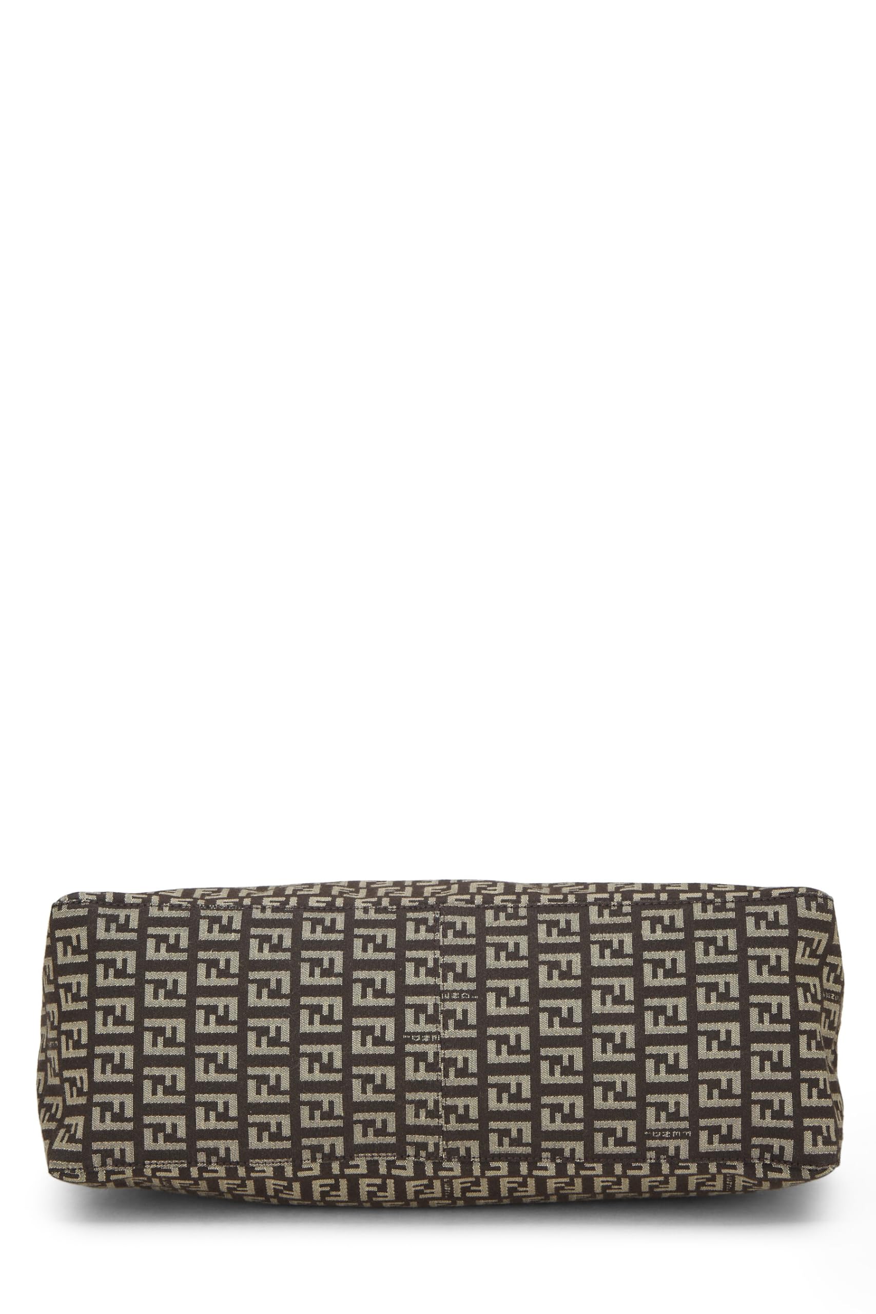 Fendi,  Brown Zucchino Canvas Tote, Brown