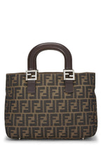 Fendi,  Brown Zucca Canvas Handbag, Brown