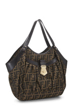 Fendi,  Brown Zucca Canvas Chef Tote Large, Brown
