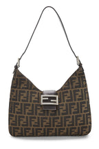 Fendi,  Brown Zucca Canvas Shoulder Bag, Brown