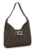 Fendi,  Brown Zucca Canvas Shoulder Bag, Brown