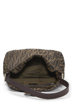 Fendi,  Brown Zucca Canvas Shoulder Bag, Brown