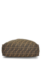 Fendi,  Brown Zucca Canvas Vertical Tote, Brown