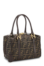 Fendi,  Brown Zucca Canvas Convertible Handbag Small, Brown
