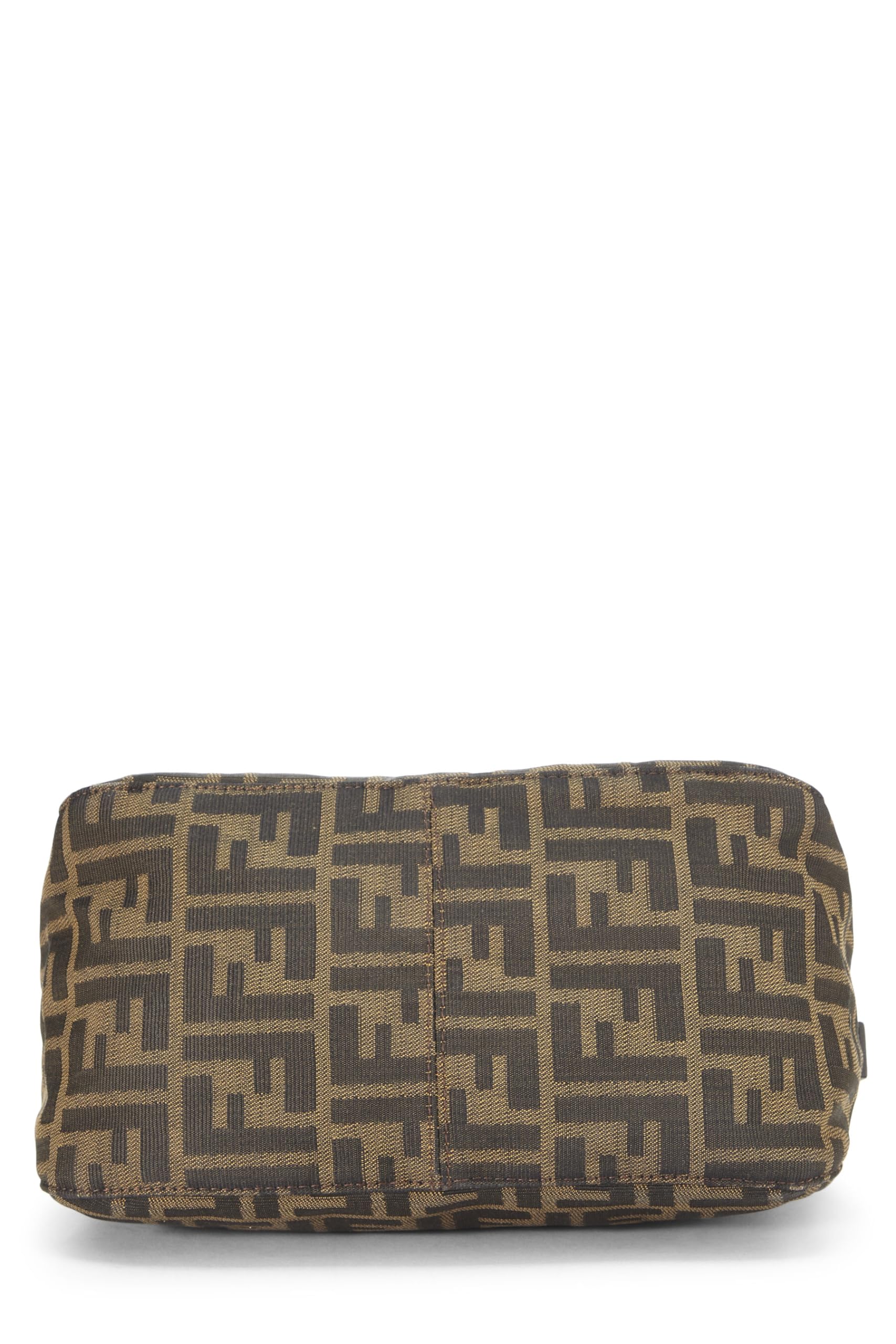 Fendi,  Brown Zucca Shoulder Bag, Brown