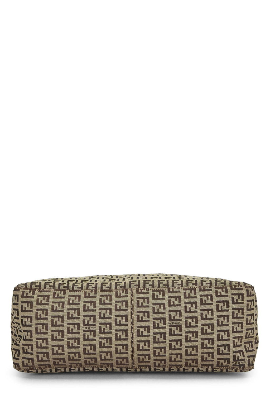 Fendi,  Beige Zucchino Tote Mini, Brown