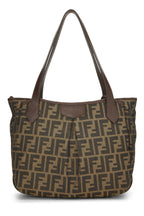 Fendi,  Brown Zucca Canvas Grand Shopping Tote Medium, Brown