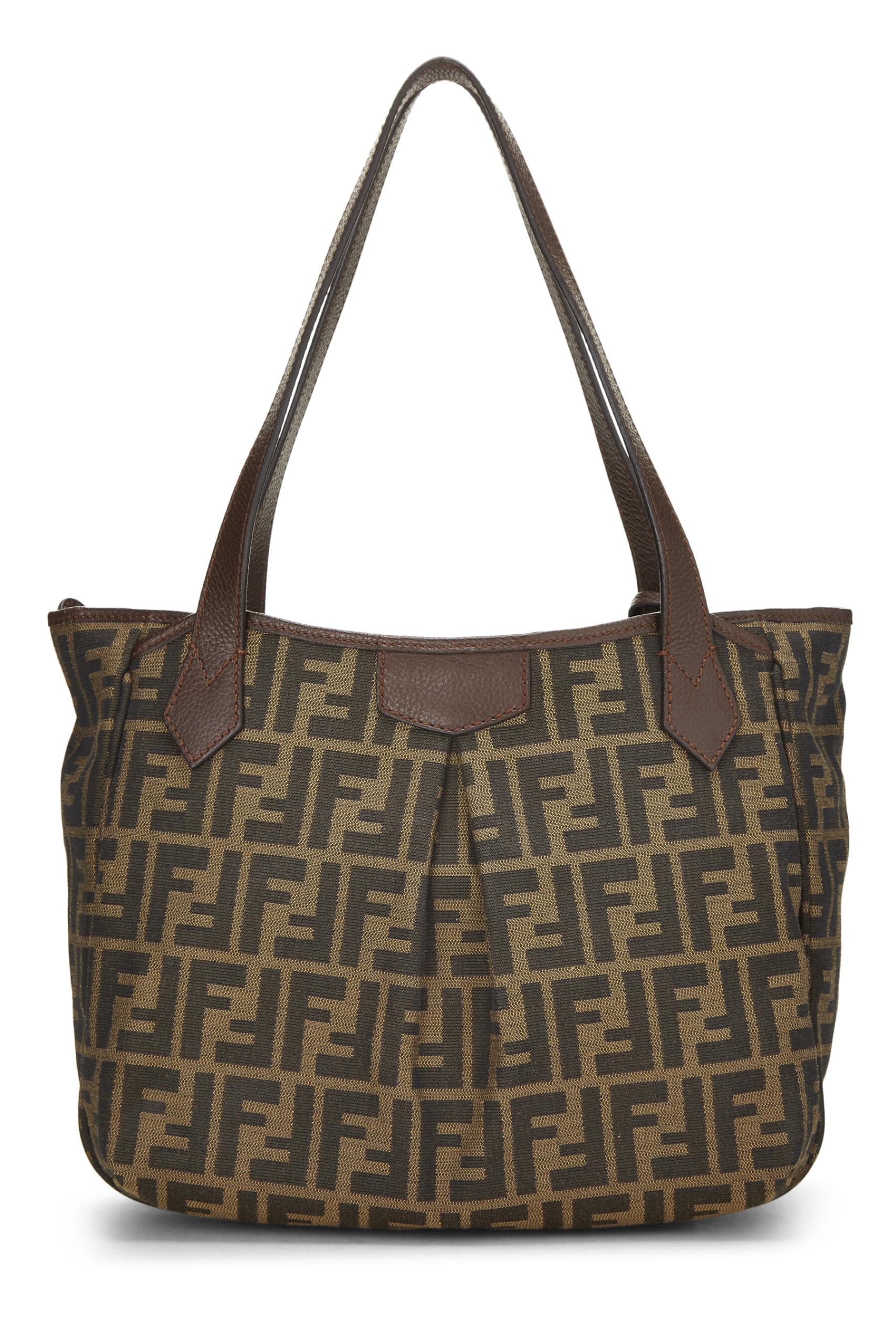 Fendi,  Brown Zucca Canvas Grand Shopping Tote Medium, Brown