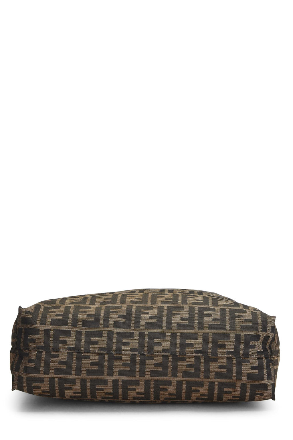 Fendi,  Brown Zucca Canvas Vertical Tote Medium, Red