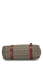 Fendi,  Red Zucchino Canvas Handbag, Red