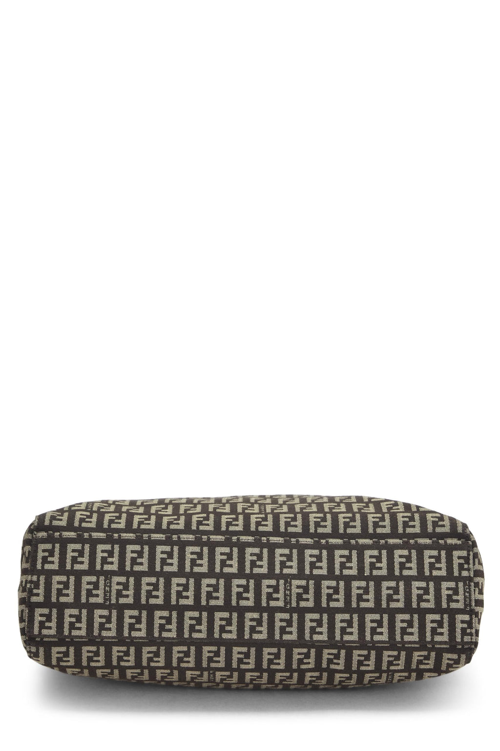 Fendi,  Brown Zucchino Canvas Tote, Brown