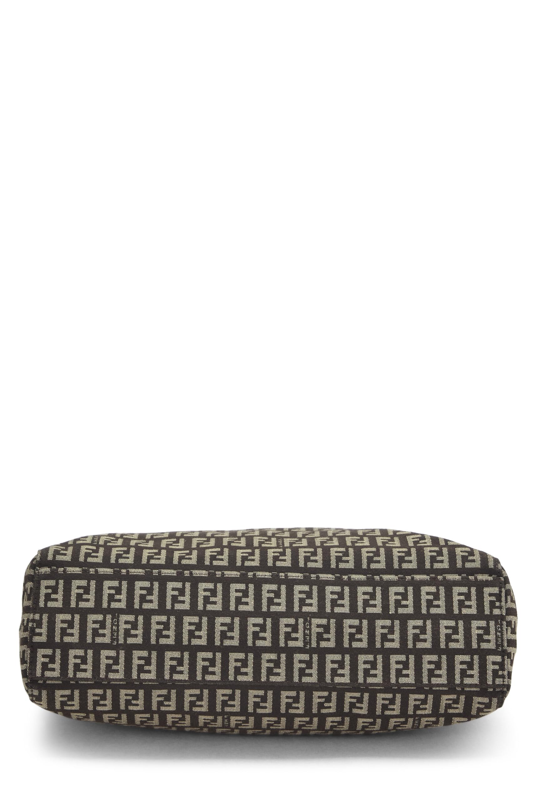 Fendi,  Brown Zucchino Canvas Tote, Brown