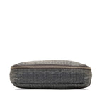 Fendi Shoulder Bag 8BT168 Grey Nylon Leather