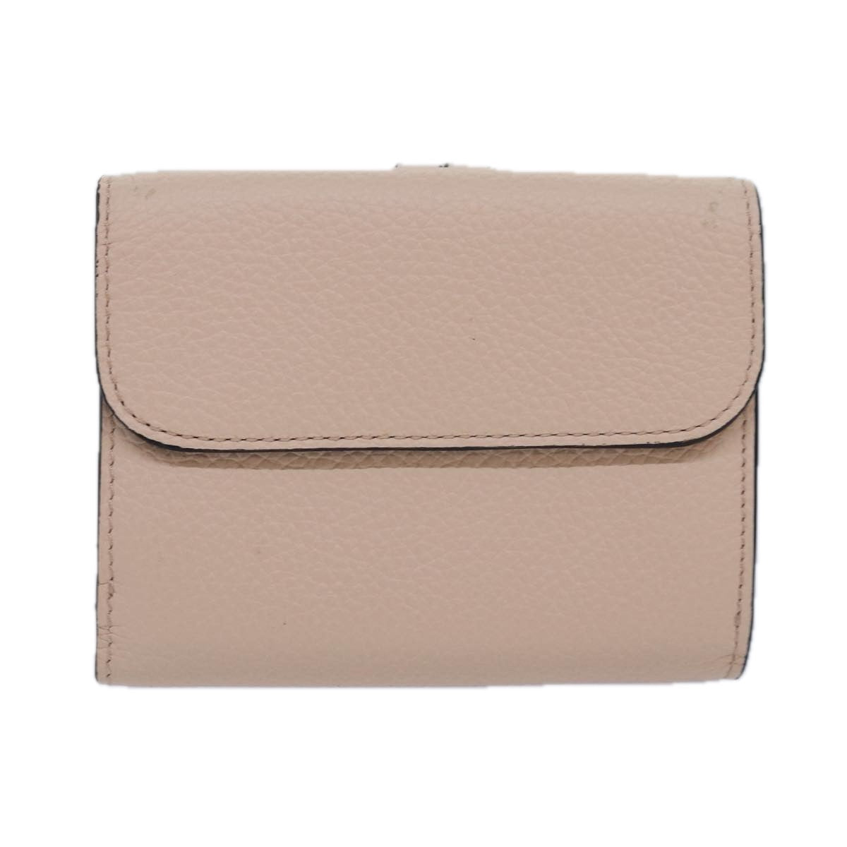 Chloe Wallet Leather Pink 82138