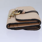 Chloe Wallet Leather Pink 82138
