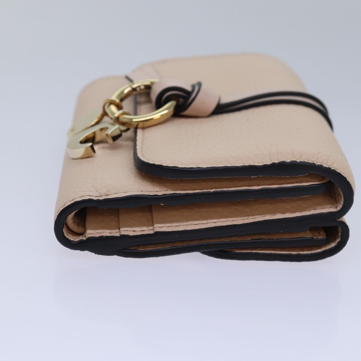 Chloe Wallet Leather Pink 82138