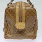 CELINE Macadam Canvas Hand Bag Beige Auth 82265