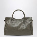 Balenciaga Le City Medium Bag Army Green Women
