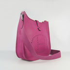 Hermes Evelyne I handbag H6309 peach silver