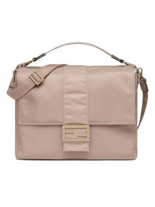 Fendi Baguette Large Messenger Bag Beige