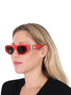 Balenciaga eyewear logo decoration detail sunglasses BB0095S