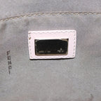FENDI Zucchino Canvas Mini Boston Bag Pink82685