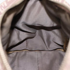 FENDI Zucchino Canvas Mini Boston Bag Pink82685