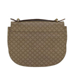 CELINE Macadam Canvas Hand Bag 2way Beige Auth 82688