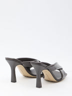 BOTTEGA VENETA Riva Flat Sandals with Padded Overlapping Straps