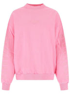 Balenciaga BB embroidery sweatshirt pink