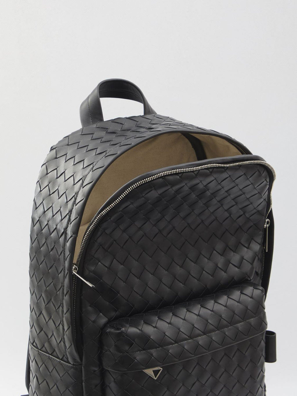BOTTEGA VENETA Intrecciato Leather Backpack - 46x30x12cm