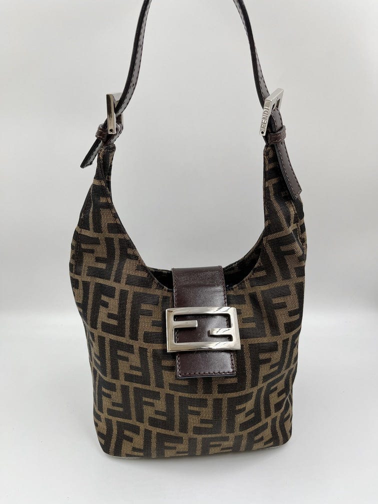 Fendi Zucca Mini Hobo Bag