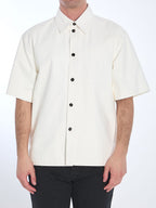 BOTTEGA VENETA Men's Leather Shirt - Size IT 48