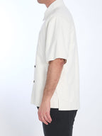 BOTTEGA VENETA Men's Leather Shirt - Size IT 48