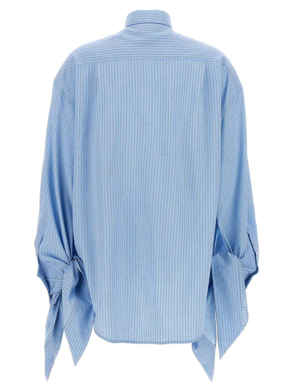 Balenciaga Women Knotted Cuffs Blouse